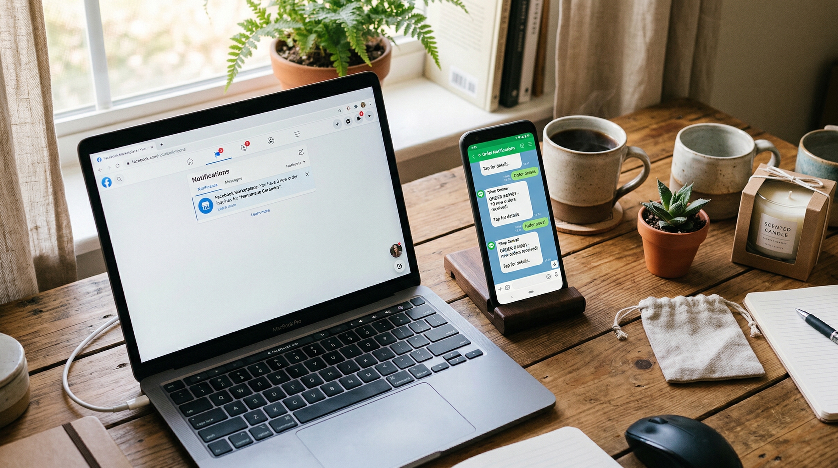 筆電和手機同時經營多平台