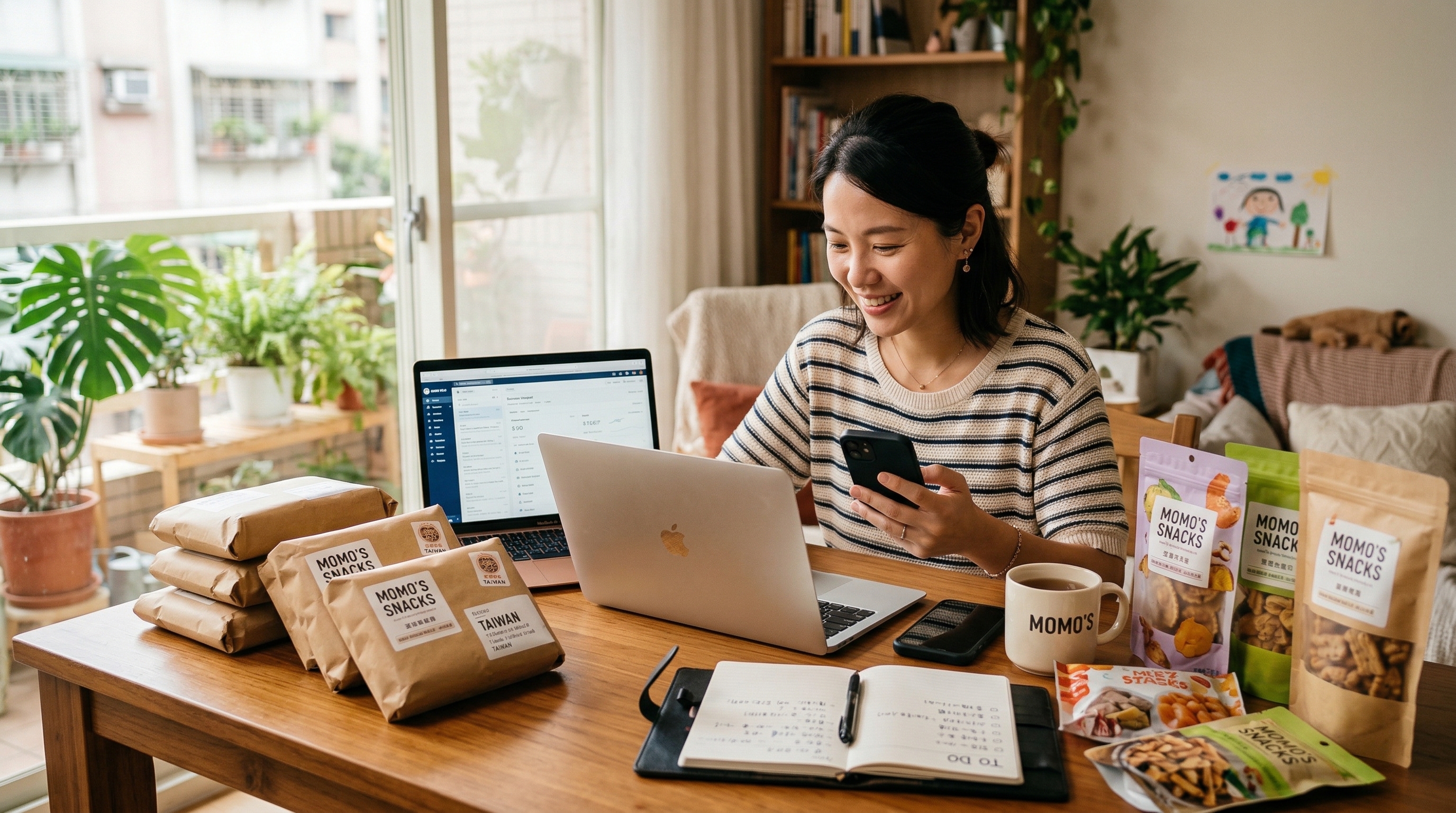 團媽在家經營團購